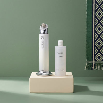 Yaman Hydra Bright Skin Device & Lotion Set for deep-pore cleansing